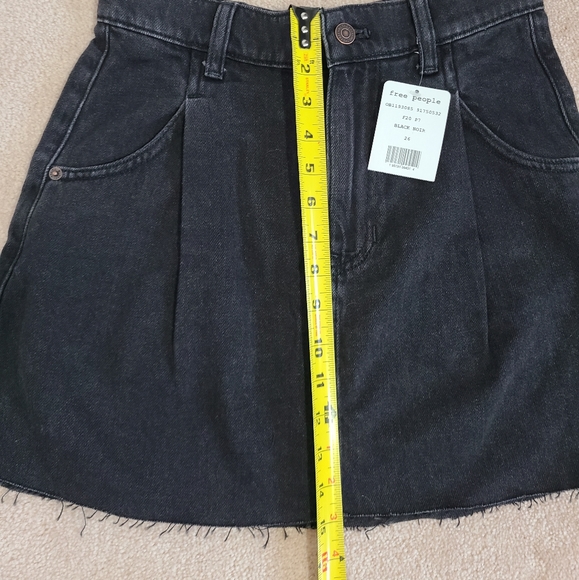 Free People Cosmico Denim Flirt Skirt - Picture 10 of 11